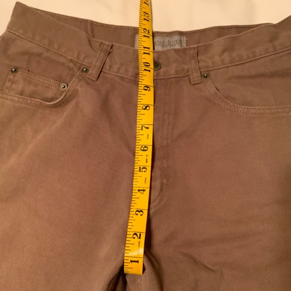 WindRiver Men’s Straight Leg Brown Denim Jeans (34x32) - Picture 10 of 11